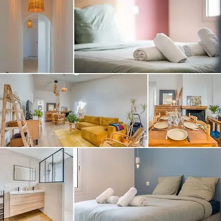 Maison Familiale Piscine Chauffee Jardin D'ocean *