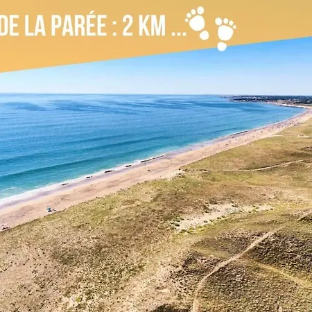 Maison Familiale Piscine Chauffee Jardin D'ocean * Brétignolles-sur-Mer
