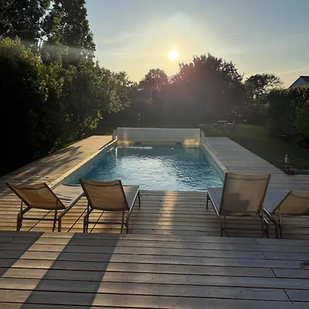 Maison Familiale Piscine Chauffee Jardin D'ocean Brétignolles-sur-Mer