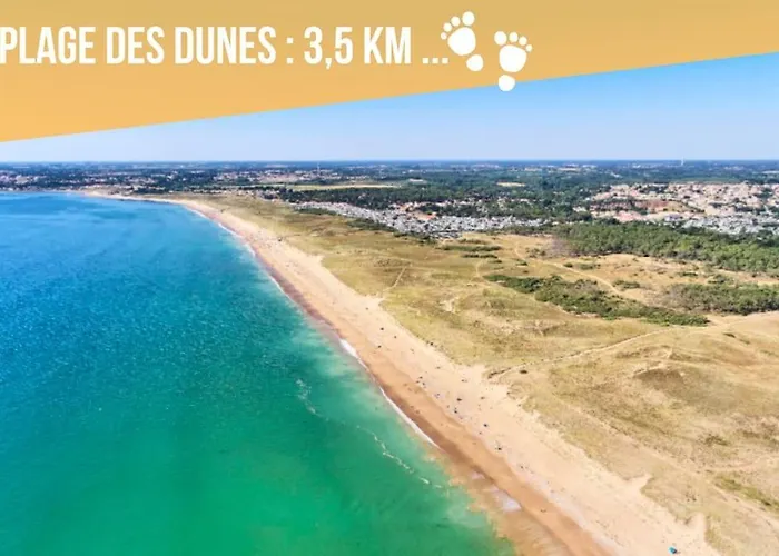 Maison Familiale Piscine Chauffee Jardin D'ocean *