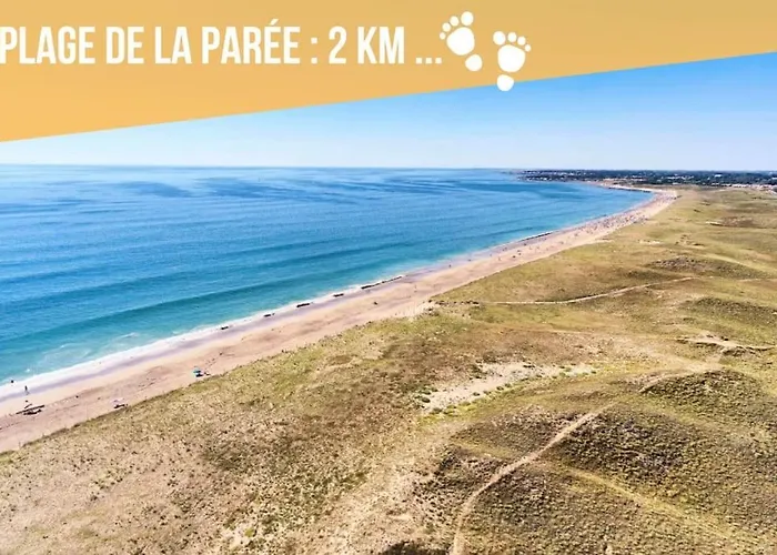 Maison Familiale Piscine Chauffee Jardin D'ocean * Brétignolles-sur-Mer