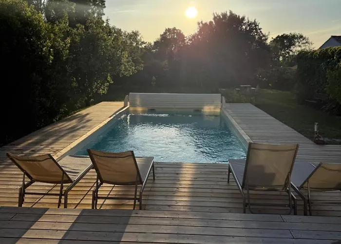 Maison Familiale Piscine Chauffee Jardin D'ocean Brétignolles-sur-Mer